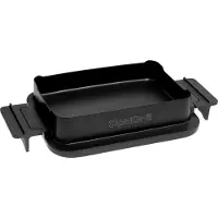 Tefal XA732810, Tallrik, Svart, Optigrill 2in1 / 4in1, 77 mm, 228 mm, 425 mm