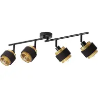 Osram Taklampa Decor Spot Hornet, Svart, Vardagsrum / matsal, Textil / tyger / siden, Modern, Taklampa