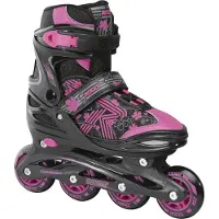 Roces Rullskridskor - Jokey 3.0 - Svart/Rosa - Inlines - - 30/33 - Rullskridskor
