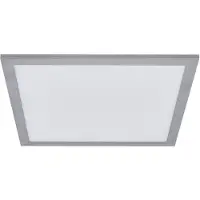 Arcchio LED taklampa Lyndra , dimbar, Aluminium / grå / zink, Vardagsrum / matsal, Aluminium / grå / zink, Modern, LED-taklampa