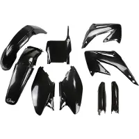 Ufo Honda Cr 125/250 2004-2004 Hokit102f-001 Fork Protectors & Plastkit