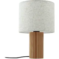 LINDBY Bordslampa , Kimiko, Trä, Vardagsrum, Trä, Skandinavisk