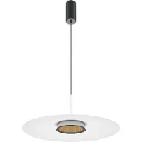 Maytoni Pendellampa El, Vardagsrum / matsal, Aluminium / grå / zink, Modern