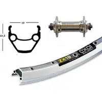Exal Zx 19 28´´ Qr V-brake Framhjul
