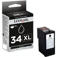 Lexmark 18C0034 (#34) svart bläckpatron hög kapacitet (original)