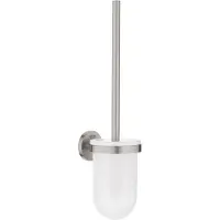 GROHE Start toalettborste - glas/metall Supersteel hållare/skål
