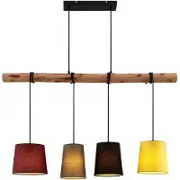 LINDBY Taklampa , Moskau, dimbara, Trä, Vardagsrum, Trä, Modern