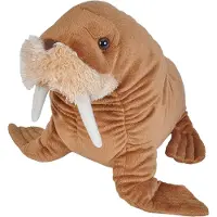 Wild republic Walrus Plysch Gosedjur Plyschleksakspresenter fr barn Goskinkor 12 tum