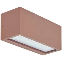 LUCANDE Utomhusbelysning , BENTE, dimbara, Brun / rost, Balkong, Metall, Modern