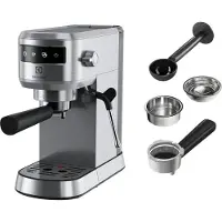 Electrolux 910 003 708 E6EC1-6ST, Espressomaskin, 1 l, Malat kaffe, 1450 W, Rostfritt stål