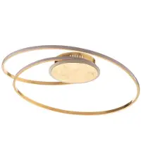 LINDBY Taklampor , Dorle, dimbara, Guld / mässing, Vardagsrum, Metall, Modern
