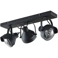 LINDBY Taklampor , Henega, dimbara, Svart, Vardagsrum, Metall, Industristil