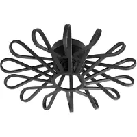 LINDBY Taklampa Kaelen , dimbar, Svart, Vardagsrum / matsal, Metall, Lantlig / rustik, Taklampa