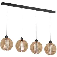 Envostar Taklampa , Clay, dimbara, Trä, Hall, Trä, Skandinavisk