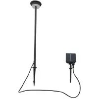 LINDBY Utomhusbelysning , Lyris, Svart, Aluminium, Modern