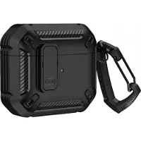 Tech-Protect etui X-carbo till Apple AirPods Pro 2/1 sort