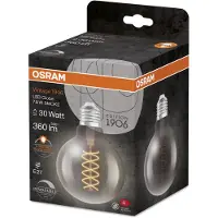 Ledvance HOMELIGHTING 4058075761216 LED-lamp EEK G (A - G) E27 Klotform 7.8 W = 30 W Varmvit (Ø x H) 95 mm x 95 mm 1 st