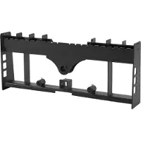 Vevor Kompaktlastram, 1814 kg nominell lastkapacitet, 115 cm pallgaffelramsfästen med 50,8 mm dragkrokfäste och spjuthylsor, passar för lastare och traktorer, snabbfäste, endast ram