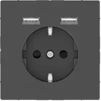 Merten Insats Systemdesign Antracit MEG2366-6034 1 st