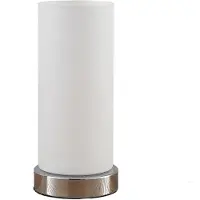 LINDBY Bordslampa , Elianna, dimbara, Vit, Vardagsrum, Glas, Modern