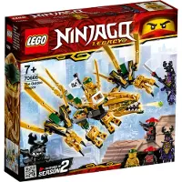 LEGO Ninjago Gyllene Draken 70666 Byggleksak Pojke