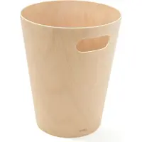 Umbra Papperskorg i trä 7,5L, Umbra, Natur