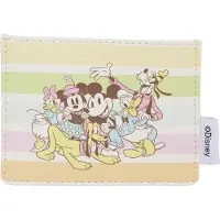 Loungefly Mickey And Friends Rainbow Stripes Korthållare