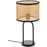 LINDBY Bordslampa Yaelle , Ljust trä, Vardagsrum / matsal, Trä, Skandinavisk, Bordslampa