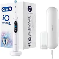 Oral-B iO Series 9N eltandborste vit / magnetisk eltandborste med 7 borstlägen och OLED-display