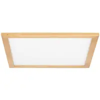 LUCANDE LED taklampa Joren , dimbar, Ljust trä, Vardagsrum / matsal, Trä, Lantlig / rustik, LED-taklampa