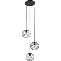 LINDBY Taklampa , Danika, dimbara, Svart, Vardagsrum, Metall, Modern