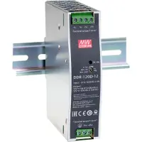 MEAN WELL DDR-120D-24 DIN-skena DC/DC-omvandlare 24 V/DC 5 A 120 W Antal utgångar:1 x Innehåll 1 st