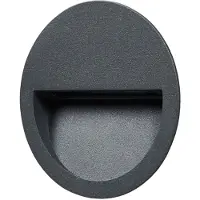 LUCANDE Utomhusbelysning , Loya, Svart, Balkong, Aluminium, Modern