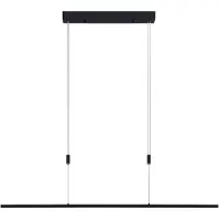 LUCANDE Pendellampa Stakato , dimbar, Svart, Vardagsrum / matsal, Metall, Modern