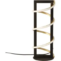 FISCHER&HONSEL GMBH Bordslampa Gwen, dimbar, Svart, Vardagsrum / matsal, Metall, Modern, Bordslampa