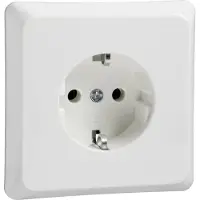 ELSO 515404 uttag 515404 2-FALDIG 16 A RENOVERING VIT 1 st