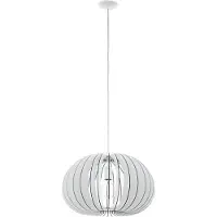 Eglo Cossano - Hängande lampa - 1 uttag - E27 - vit