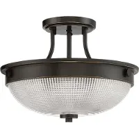 QUOIZEL Taklampa Mantle, dimbar, Brun / mässing, Vardagsrum / matsal, Metall, Antik, Taklampa