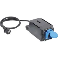 As Schwabe 60533 Startströmsbegränsare 230 V Svart Kabeltyp: H07RN-F 3 G 1,5 mm² IP44