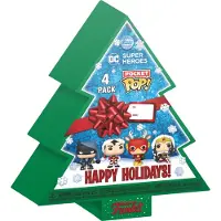 Funko POP! Dc Comics God Helg Julgran Med Figurer
