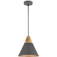 Maytoni Hänglampa Bicones, dimbar, Svart, Vardagsrum / matsal, Metall, Modern, Pendellampa