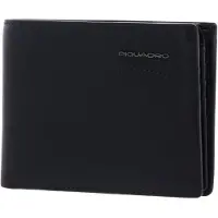 Piquadro Obidos läder korthållare/coin holder blå
