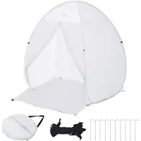 Vevor Spray Paint Shelter Portabel Spray Paint Tältbås 60x60x70 i Pop Up