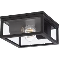 LINDBY Kremena taklampa för utomhusbruk, svart , dimbar, Svart, Aluminium / grå / zink, Modern, Taklampa