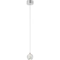 LUCANDE Glas pendellampa Hayley , Genomskinlig / transpare, Vardagsrum / matsal, Glas, Modern, Pendellampa