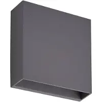 LINDBY Utomhusbelysning , Ugar, Svart, Balkong, Plast, Modern