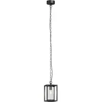 LUCANDE utomhushänglampa Ferda, 25 cm, antracit, IP44 Ferda , dimbar, Svart, Aluminium / grå / zink, Modern