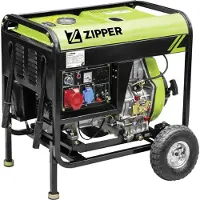 Zipper generatoraggregat 6.5kW 1x230V 1x400V AVR ZI-STE6700DH
