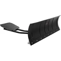Vevor snöplogssats, 1524 mm universal snöplogsfäste, höjd- och vänster-högerjusterbar, snabb att ta av, ATV-skrapblad i stål, 3 monteringsalternativ, effektiv snöröjning, för de flesta ATV och UTV
