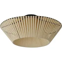 Osram Taklampa Decor Stripes, dimbar, Creme / bärnsten, Vardagsrum / matsal, Textil / tyger / siden, Taklampa